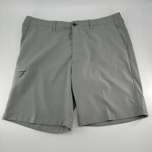 Haggar Men's In‎ Motion Gray Stretch Golf Shorts Size 42